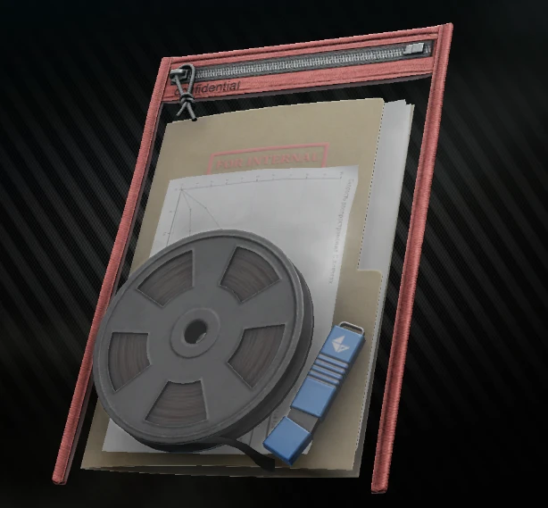 Classified documents in-game item